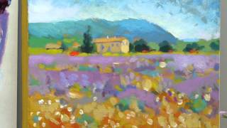 How to paint like Monet Part 4  Stepbystep Impressionist landscape painting [upl. by Mckay]