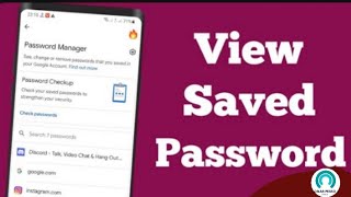 how to see saved passwords in Google account [upl. by Wiebmer744]