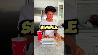 Brent Rivera almost dies eating this way😮 shorts youtubeshorts youtube [upl. by Boyer]