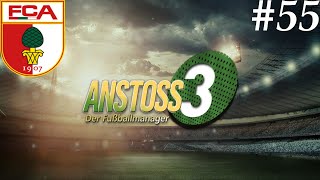 Lets Play Anstoss 3 55  Es bleibt Eng deutsch [upl. by Anom]