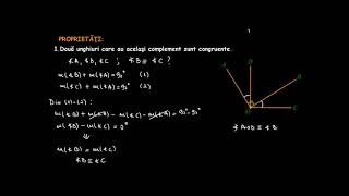 Unghiuri complementare şi suplementare  LectiiVirtualero [upl. by Trebuh680]