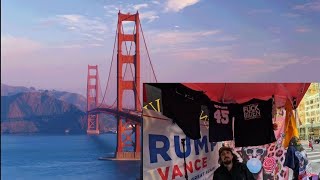 San Francisco Trump Supporters Full video in description and comments [upl. by Saidnac]