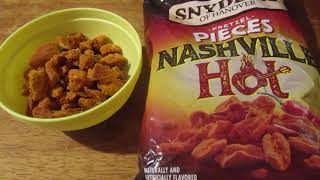 Snyders Of Hanover Hot Nashville Pretzel Pieces [upl. by Sert983]