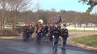 SGM Joseph Williams Sr US Army Arlington Full Honors Military Funeral Service 720p [upl. by Doelling439]