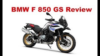 BMW F 850 GS  Test Ride amp Review [upl. by Gilliette518]