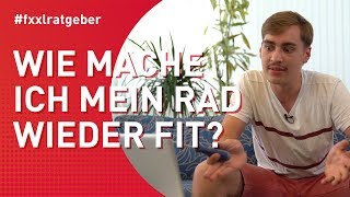 Fahrrad fahrbar machen Wie mache ich mein Fahrrad wieder fit [upl. by Bowra327]