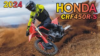 2024 Honda CRF450R S  Value Packed Motocross Excellence [upl. by Eelatsyrc]