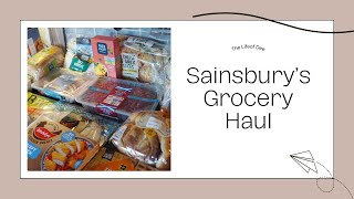 Sainsbury’s amp Aldi Grocery Haul  UK Food Shopping [upl. by Rehpotsihrc]