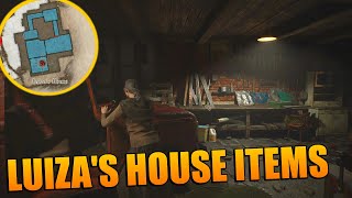 Resident Evil 8 Village Luizas House All Missable Items  How To Clear Luizas House RE8 [upl. by Nomsed]