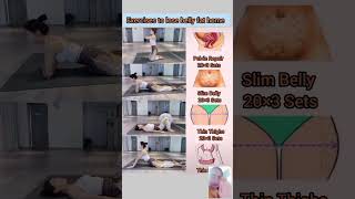 Exercise to lose belly fat at home part118exercise yoga fitnessroutine shorts [upl. by Edorej]