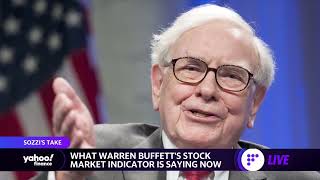 Warren Buffett’s market indicator points to overvalued stocks [upl. by Suirad]