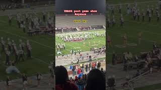 UMASS post game show umassamherst marchingband beyonce [upl. by Hutton230]