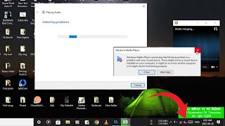 Windows media player cant play the file because there is a problem with your sound system error FIX [upl. by Halilak]