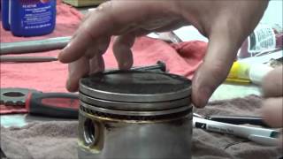 How to install piston rings and not break them Oil ring explanation POV installation pistonrings [upl. by Nawyt929]