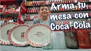 Te muestro los promocionales de Arma tu mesa con CocaCola [upl. by Eberly]