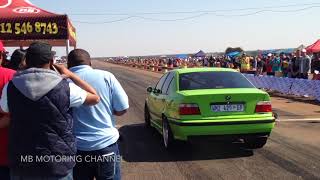 CRAZY BMW E36 M3 2JZ does the 12 mile [upl. by Notluf]