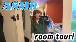 ASMR uni room tour ⭐️ 🏫 [upl. by Gneh189]