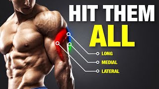 The ONLY 3 Triceps Exercises You Need for Mass DumbbellOnly [upl. by Harad717]