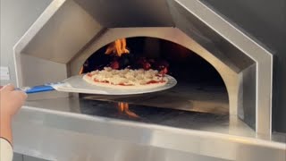 Making Pizzas in Our Prometeo Commercial WoodFired Oven [upl. by Remo]