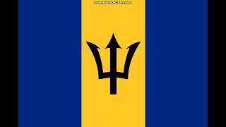 Barbados Flag And National Anthem [upl. by Enitsirc]