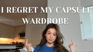 Does Building a Capsule Wardrobe REALLY Save You Money [upl. by Bora]