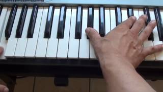 How to play Thinking About You on piano  Calvin Harris [upl. by Towroy]