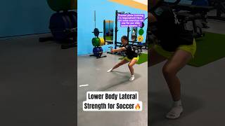 Lower Body Strength For Soccer Athlete Strength Training shorts [upl. by Marmaduke]