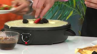 Rosenstein amp Söhne Elektrischer CrêpesMaker 1250 W [upl. by Lleoj]