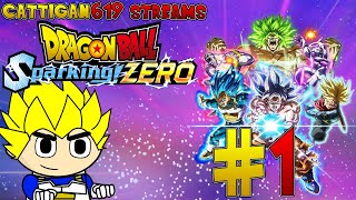 Cattigan619 Streams Dragon Ball Sparking Zero pt1 [upl. by Madonna]