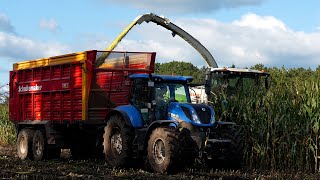 Mais 2024🌽 Claas  New Holland  John Deere  Lettink Westendorp  Mais hakselen [upl. by Lukasz583]