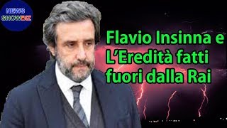 Flavio Insinna e L’Eredità fatti fuori dalla Rai ecco chi li sostituirà [upl. by Will835]