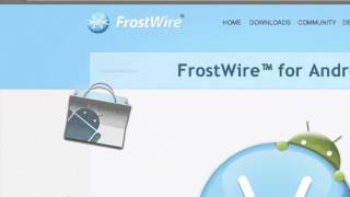 How to copy files from the Computer to Android PhoneTablet FrostWire wifi [upl. by Avahc468]