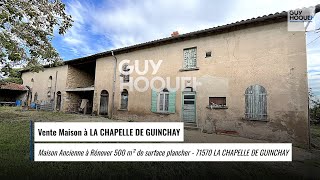 Vente Maison à LA CHAPELLE DE GUINCHAY  205000 € [upl. by Notla]