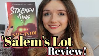 I read my FIRST Stephen King book Salems Lot  Review [upl. by Stearns846]