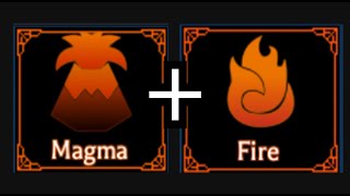 Fire  Magma  DAMAGE Arcane Odyssey [upl. by Blinny1]