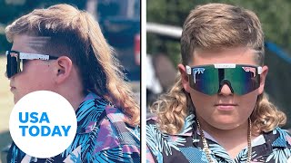 Mullet Championships hosting best mullet contests  USA TODAY [upl. by Christabel295]