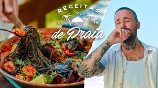 MACARRÃO COM FRUTOS DO MAR  RECEITAS DE PRAIA EP 02 [upl. by Fulcher168]