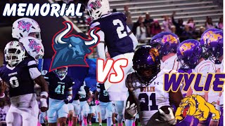 Memorial Mavericks vs Abilene Wylie Bulldogs [upl. by Shanna867]