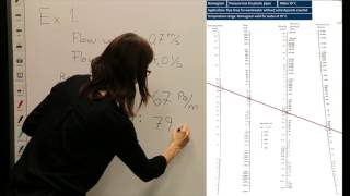 How to use a Nomogram for pipesizing [upl. by Delano]