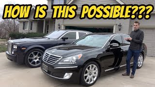 Heres Why this 15000 Hyundai Equus Is More Luxurious Than My RollsRoyce Phantom [upl. by Adriaens]