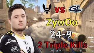 CS2 ZywOo vs GamerLegion 249 mirage  POV  20241205  cs2 demo [upl. by Cassady]