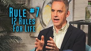 Rule 7 Pursue What is Meaningful  Jordan Peterson [upl. by Macmullin852]