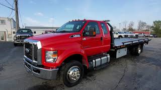 2021 F650 Supercab JerrDan Rollback [upl. by Kenna626]