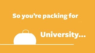 What should I pack when moving into halls  UoS [upl. by Fred417]