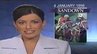 1998 ABC News  Sandown Races Jan 4 [upl. by Acinomed]