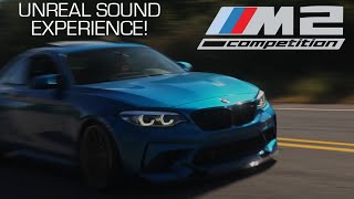 THE BEST Sounding M2 Competition VALVETRONIC DESIGNS EQUAL LENGTH EXHAUST  FREEFLOW DOWNPIPES [upl. by Sikata704]