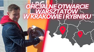 Kraków Rybnik Mamy to Oficjalne otwarcie nowych warsztatów partnerskich  EV REPAIR [upl. by Aehr]