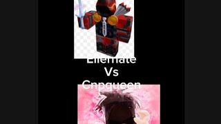 Ellernate Vs Cnpqueen  shorts robloxedit capcut [upl. by Cirone66]