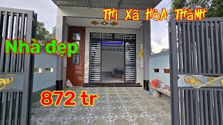 Nhà đẹp tại TXHoà Thành chỉ 872 triệu đầy đủ công năng muabánnhàđấttâyninh [upl. by Adaliah460]