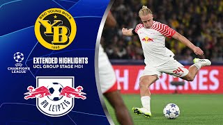 Young Boys vs RB Leipzig Extended Highlights  UCL Group Stage MD 1  CBS Sports Golazo [upl. by Kala]